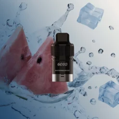 iGet Bar Plus 6000 Watermelon Ice Mesh Coil USB-C
