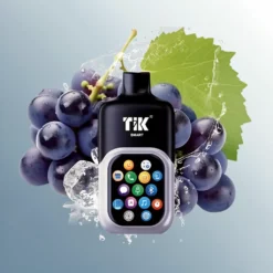 TIK Smart Pametni Vape 15000 Grape Ice Touch Screen