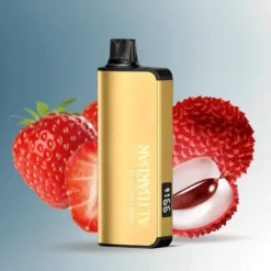AliBarBar Ingot 9000 puffs Strawberry Lychee 22ml