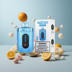 Razz Bar 50K Puffs Jednokratna Vape Gume Medvjedić s 2% Nikotina i 50000 Puffova