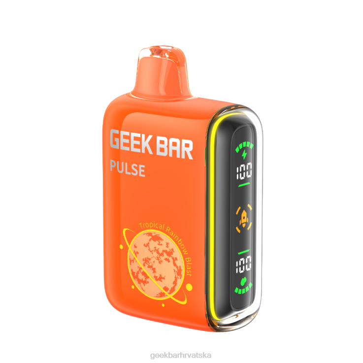 Geek Bar Nikotin | Geek Bar Pulse Vape za jednokratnu upotrebu od 15k 4604265 eksplozija tropske duge