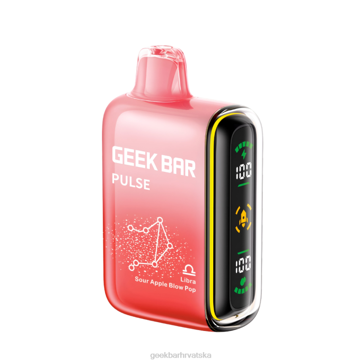 Geek Bar Vape | Geek Bar Pulse Vape za jednokratnu upotrebu od 15k 4604253 libra kisela jabuka puhati pop