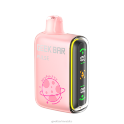 Geek Bar Hrvatska | Geek Bar Pulse Vape za jednokratnu upotrebu od 15k 4604251 led od sočne breskve
