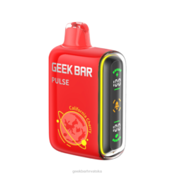 Geek Bar Kit | Geek Bar Pulse Vape za jednokratnu upotrebu od 15k 4604246 kalifornijska trešnja