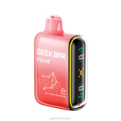 Geek Bar Vape | Geek Bar Pulse Vape za jednokratnu upotrebu od 15k 4604253 libra kisela jabuka puhati pop