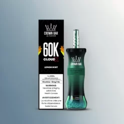 AL FAKHER CROWN BAR CLOUD-X 60K Crystal Glow Dual Modes