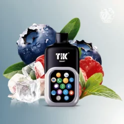 TIK Smart 15,000 Blueberry Raspberry Ice Zaslon na dodir