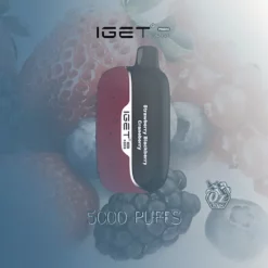 IGET Moon K5000 5000 Jagoda Kupina Brusnica 13mL
